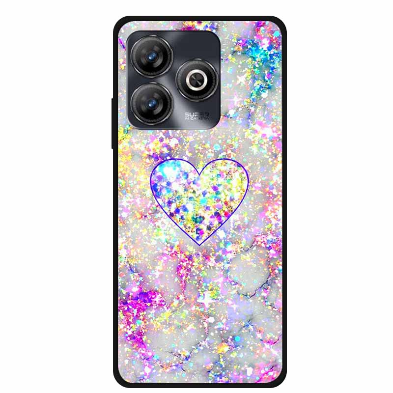 Phone Case For ZTE Blade A75 4G Back Cover Case Shockproof Black Silicone Soft Funda For ZTE Blade A75 4G Case A 75 6.6" Coque