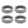 4Pcs Silicone Luggage Wheel Covers Noise Resistant Suitcase Caster Protector Anti-Wear Spinner Wheel Accessories