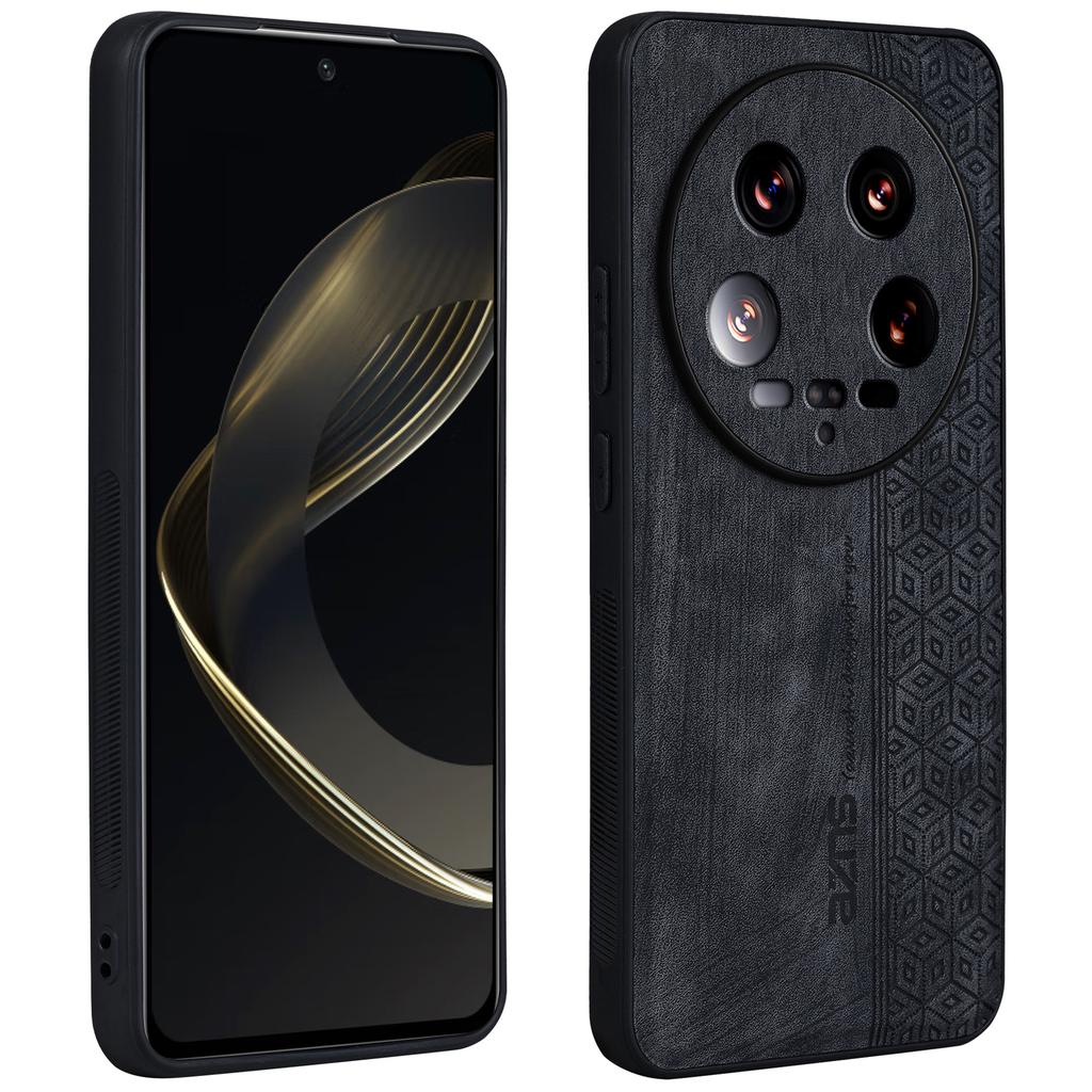 AZNS For Xiaomi 14 Ultra Case Pattern Leather+TPU Drop Protection Phone Cover