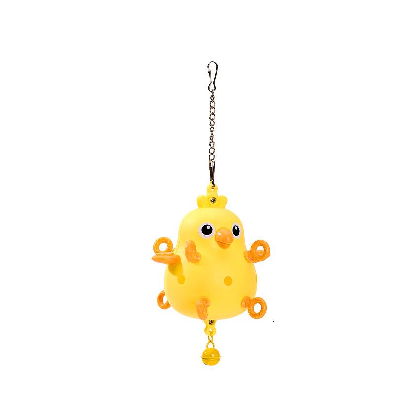 

Interactive Bird Plaything Colorful Chewable Ball for Parrots Small Birds Beak Health Maintenance Bird Parrot Hanging Toys