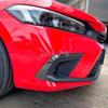 For Honda Civic Sedan -2024 Front + Rear Fog Light Cover Trims Accessories