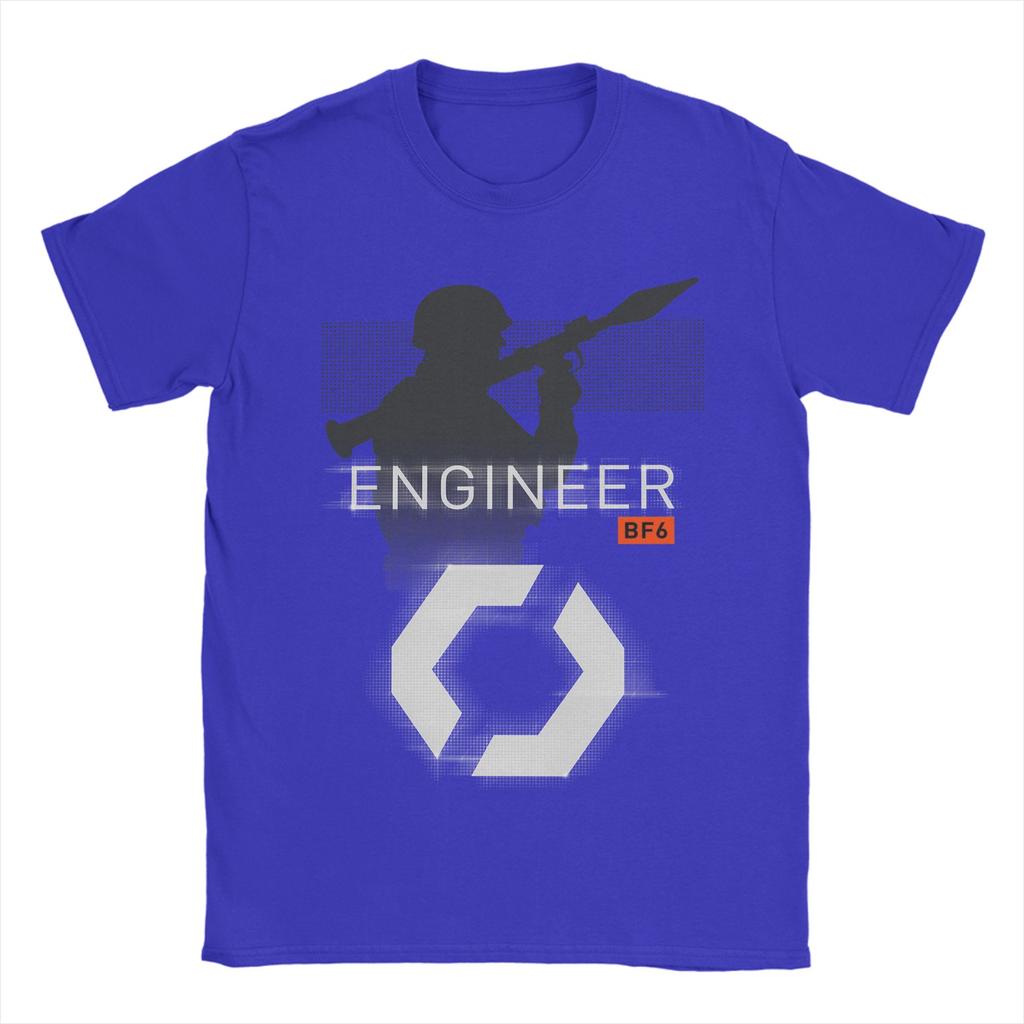Battlefield 6 Magliette Stampate Grafiche Divertenti BF6 per Uomo Donna 100% Cotone Maglietta Abbigliamento