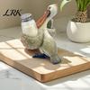 Cartoon Style Kitchen Rack Creative Animal Condiment Holder, Resin Organizer for 2 Spice Oil-resistant Jars, Cute Flamingo Pelican Dolphin Octopus