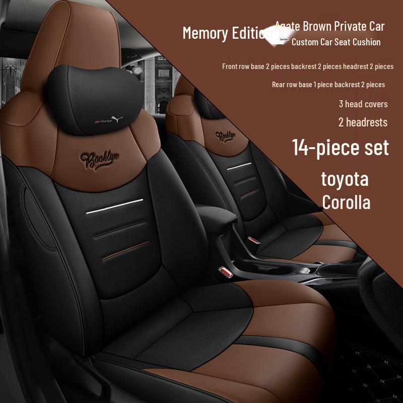 Universelle Vollabdeckung Autositzbezüge für Corolla - Vierjahreszeiten Polsterset