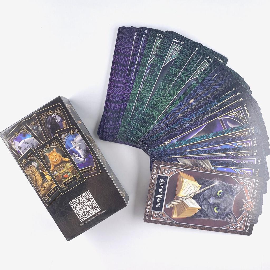Familiars Tarot Deck Leisure Party Board Game Fortune-telling Prophecy Oracle Cards