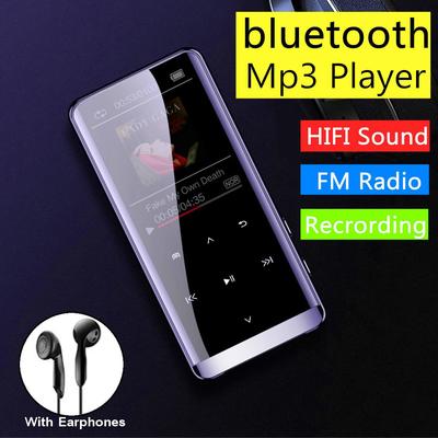 Mini M13 Bluetooth Wielofunkcyjny Dyktafon Odtwarzacz Walkman Bezstratna Muzyka Hi-Fi Z Radiem FM Nagrywanie Czytnik E-booków Odtwarzacz Wideo