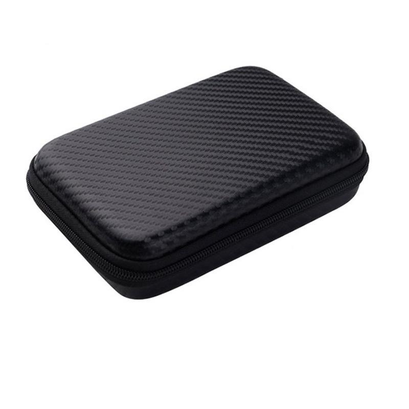 

Compact Storage Pouch for Data Cables, Mobile Chargers, and Portable Hard Drives, Featuring A Foldable Design for USB Flash Drives. чёрный