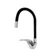 Kitchen Sink Faucet Hot and Cold Water Mixer Tap 360 Degree Rotating Flexible Hose Tap Deck Mounted Kitchen Accessories