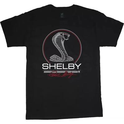 Shelby Cobra Ford Mustang T-shirt Women Graphic Tees Clothing Car Guy Gear Men's T-Shirt Black Casual Crew Neck Cotton Tee Tops