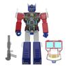 Super7 Transformers Super Cyborg Optimus Prime (Clear RedBlue) Action Figure, 10-inch Scale, SC-TRANW01-PRB-01