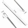2pcs Flexible Rope Threader Tool Bendable Spring Pants Hoodies Elastic Band Lace Cord Drawstring Thread DIY Sewing Accessories