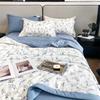 Baumwoll-Sommerdecke im Hanf-Look Bettwäscheset