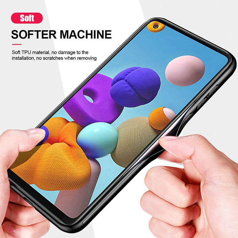 Schwarz Fall Funda Für Samsung Galaxy M13 M12 M22 M23 M33 M52 M32 5g M31 M30s M51 M31s M11 m31 Prime Weihnachten Baum Nette Coque