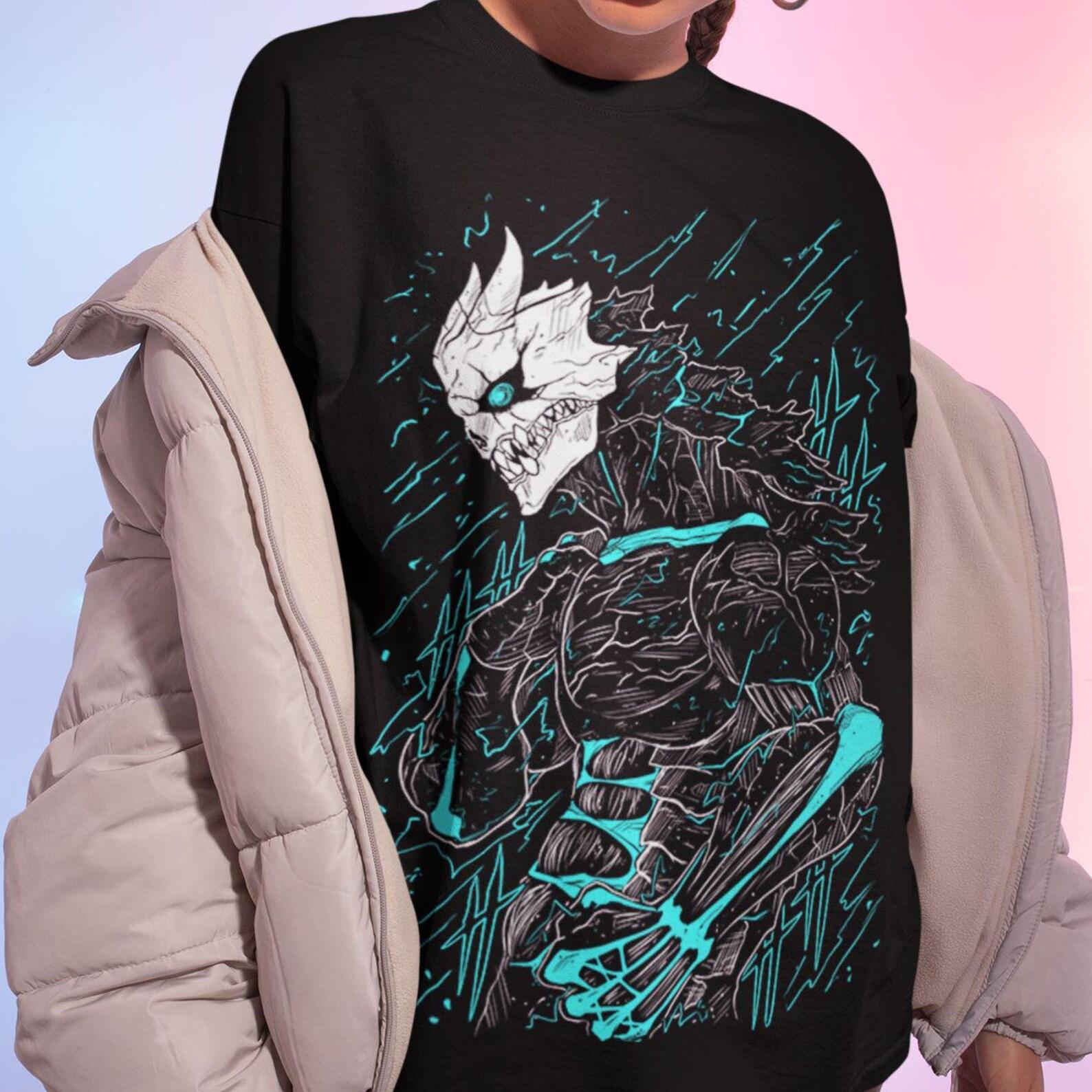 Japanese Kaiju Shirt, Japanese Shirt, Aesthetic Clothing, Funny Tee, Soft Cotton Tee 2XL