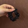 Korean-Style Elastic Hair Tie for Women: Wrinkle Fabric, Gentle On Hair, Ponytail Holder