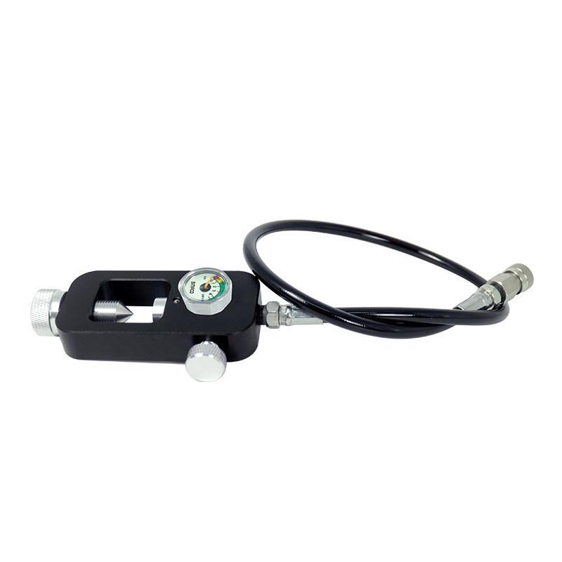 Submarine Oxygen Cylinder Inflation Valve Scuba Respirator Converter Small Scuba Inflation Adapter 30 * 13.5 * 4CM