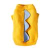Cat clothes, warm in autumn and winter, thin two-legged cute little dinosaur two-legged knitted sweater, puppy dog pet clothing