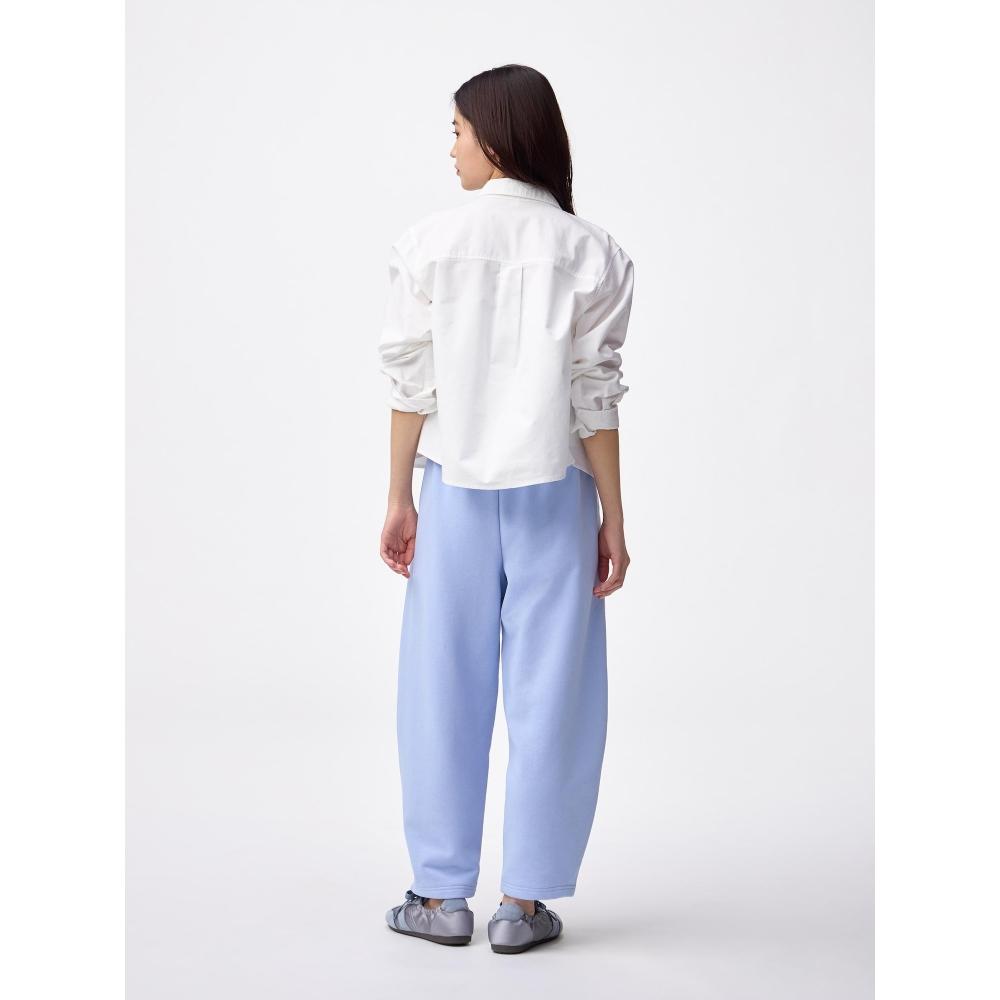 Gu By Uniqlo Sweat Barrel Ankle Pants  Short Length 60.0cm 