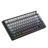 Echte mechanische GK75-Tastatur mit drei Modi: Bunte Hintergrundbeleuchtung, Blauer Schalter, Hot-Swappable, Gaming-Drehregler