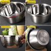 European Style 304 Stainless Steel Basin and Strainer: Vegetable Washing, Draining, Kitchen Rice Filter Basket