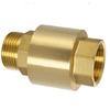 Leakproof Brass Not Return Valves Easy Connection Design Brass Check Valves For Various Pipe Installations