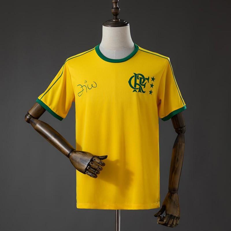2627 Flamengo Football Jersey Short Sleeve Home Away Training Shirt Retro Edition Unisex