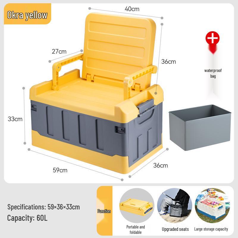 

Уличный ящик для хранения: Автомобильный органайзер для походных принадлежностей Standard