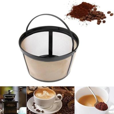 Mesh Nylon Coffee Filter Basket Stainless Steel Coffee Machine Filter  Coffee Accessories