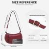 Exquisite Rivet Half-Moon Crossbody Bag European And American Hot-Selling Single Shoulder Crescent Bag