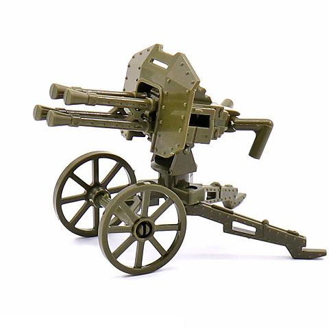 MOC WW2 Militärpistole Kanone Bausteine Schwere Waffen Kriegsszene Soldaten Armee Figuren Zubehör Waffen Steine Spielzeug