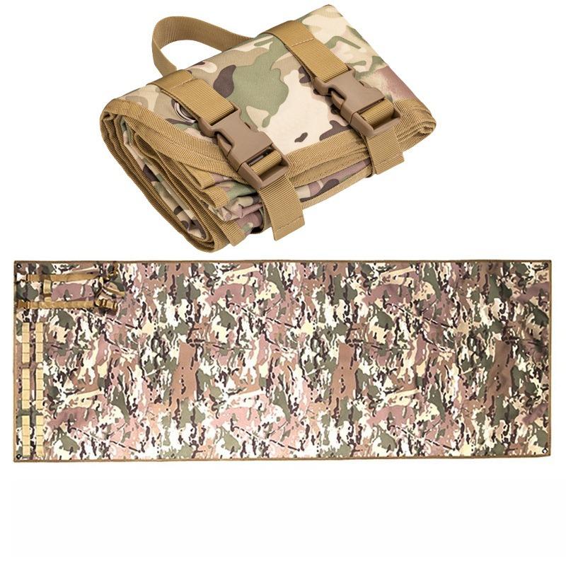 

Outdoor Portable Camping Picnic Mat Foldable Waterproof Moisture-Proof Shooting Mat for Sniper Range Tactical Training хакі