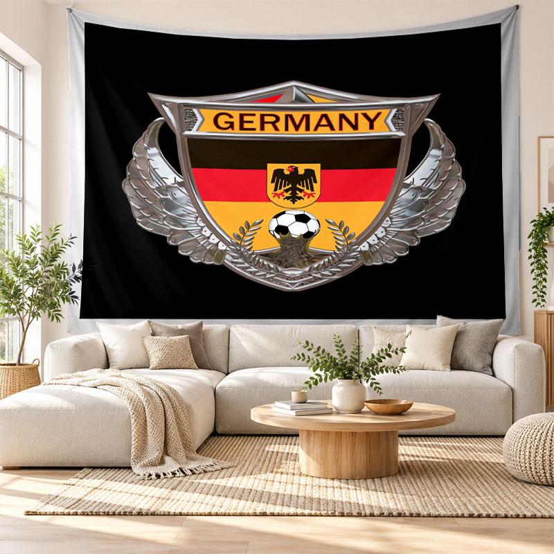 Germany national football team Wall Tapestry, Soft Fabric Wall Hanging, Decorative Backdrop For Bedroom Home Wall Art