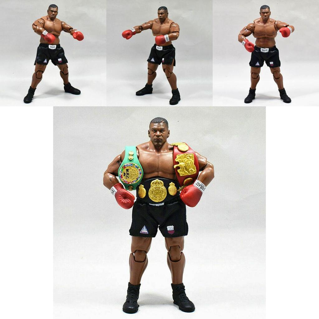 Timeless Design 1/12 Boxing Champion Mike Tyson 6" Action Figure Perfect For Display And Play
