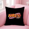 Anime Narutoes Logo Maple Design Cushion Cover Happy Autumn Harvest Decor Holiday Decorati Pillow Cover