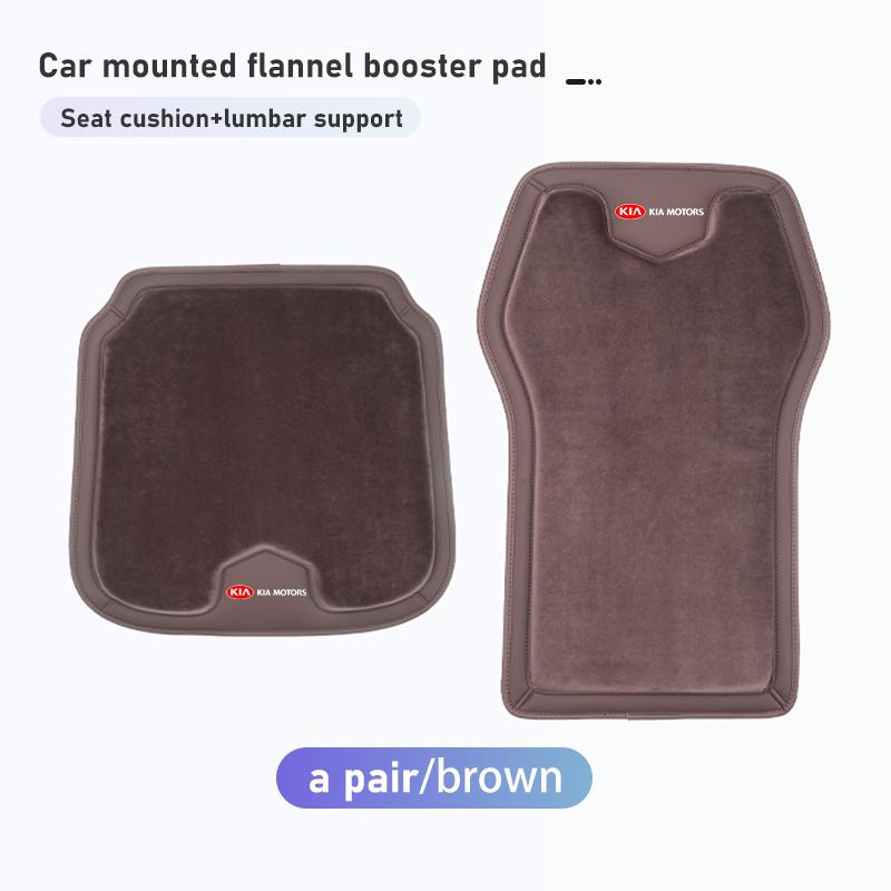 For KIA Car Cushion Flannel Plush Seat Pad Auto Accessories Sorento Stinger Soul Spectra Niro Cadenza Sephia wscap11