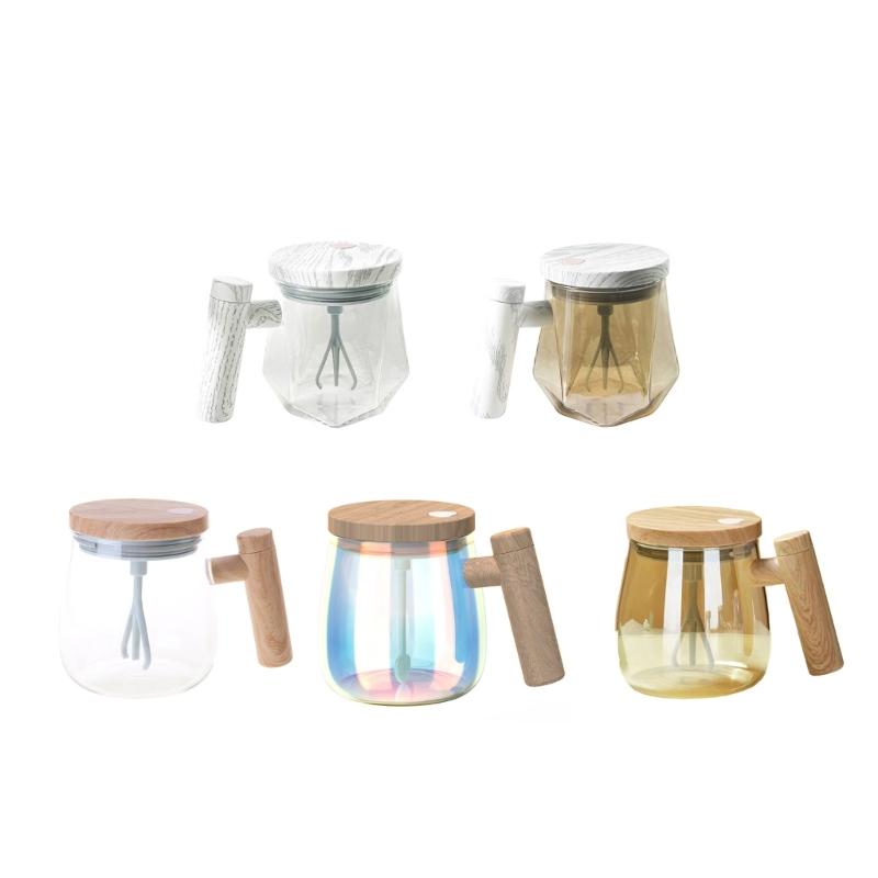 Waterproof Self Stirring Mug Portable Electric Stirring Coffee Cup Easy To Use