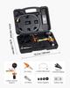 Radiator Vacuum Refill Kit, Automotives Cooling System Vacuum & Purge Fill Tool with Gauge, Portable Radiator Coolant Filling Kit with Toolbox,