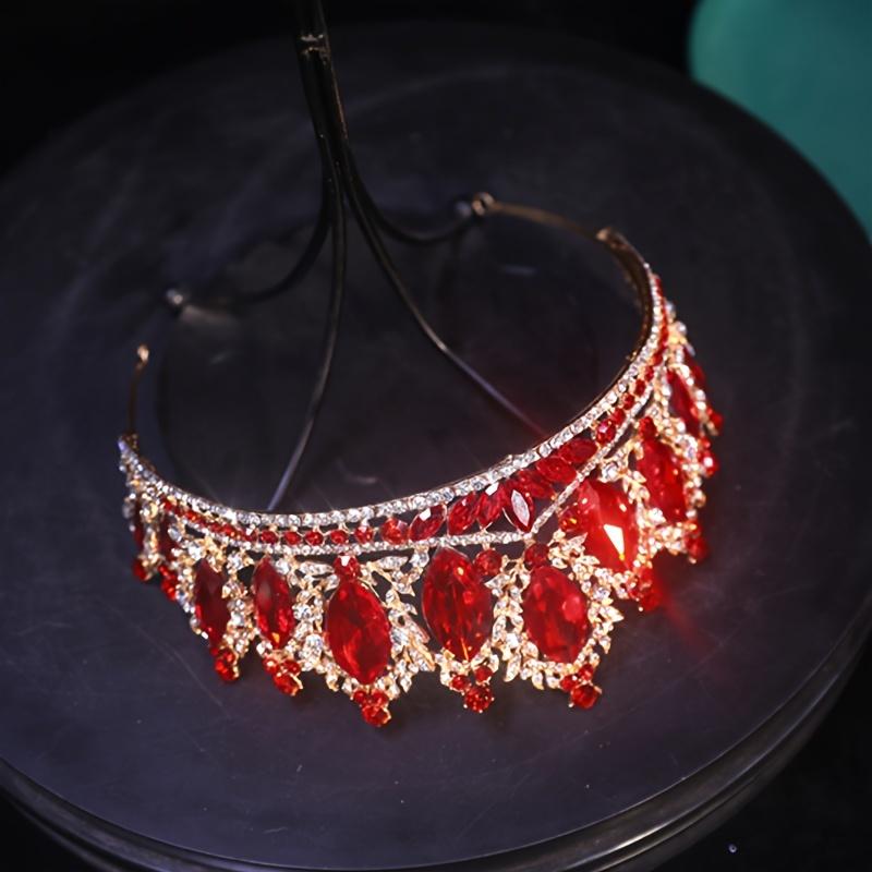 Bridal Headdress European Style Hair Accessories Zircon Diamond Crown Princess Crown Headdress Wedding Dress Accessories