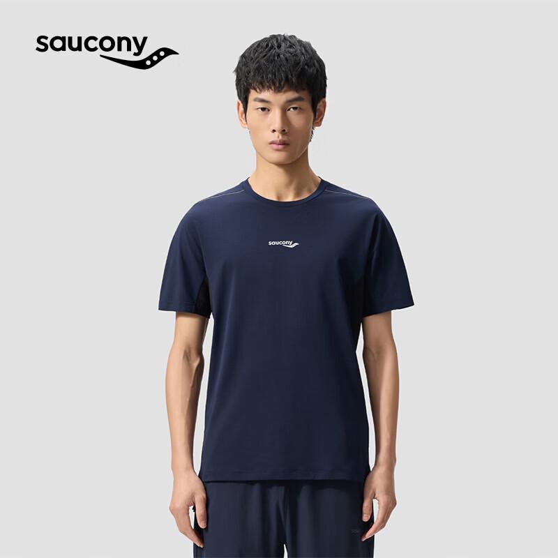 

Мужская классическая футболка с круглым вырезом SAUCONY Dry Fit XL