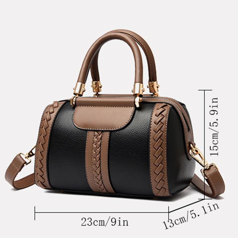 High Quality Leather Purses and Handbags for Women Luxury Designer Shoulder Crossbody Bag New Ladies Messenger Bags