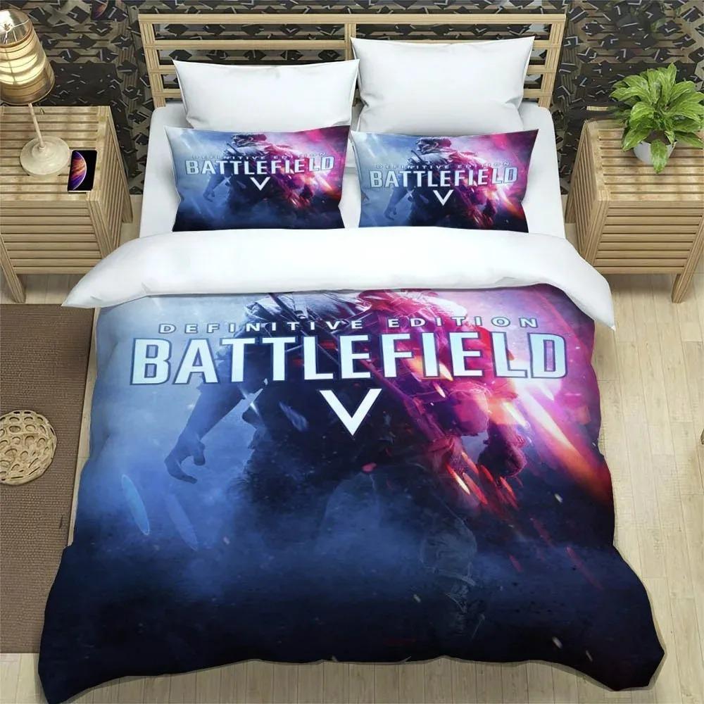 Game Battlefield Bedding Set For Bedroom Soft Modern Bedspreads Comefortable Kids Duvet Cover Quilt Cover And Pillowcase