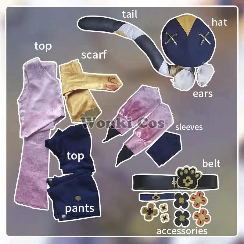 Game Impact Diona Katzlein Cosplay Costume Wig Cute Cat Neko Girl Gen Diona Cosplay Shin Outfits