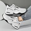 Men Sports Running Shoes Outdoor Walking Soft Casual Sneakers Fashion Designer Leather Sneaker Waterproof Men's Tennis Masculina