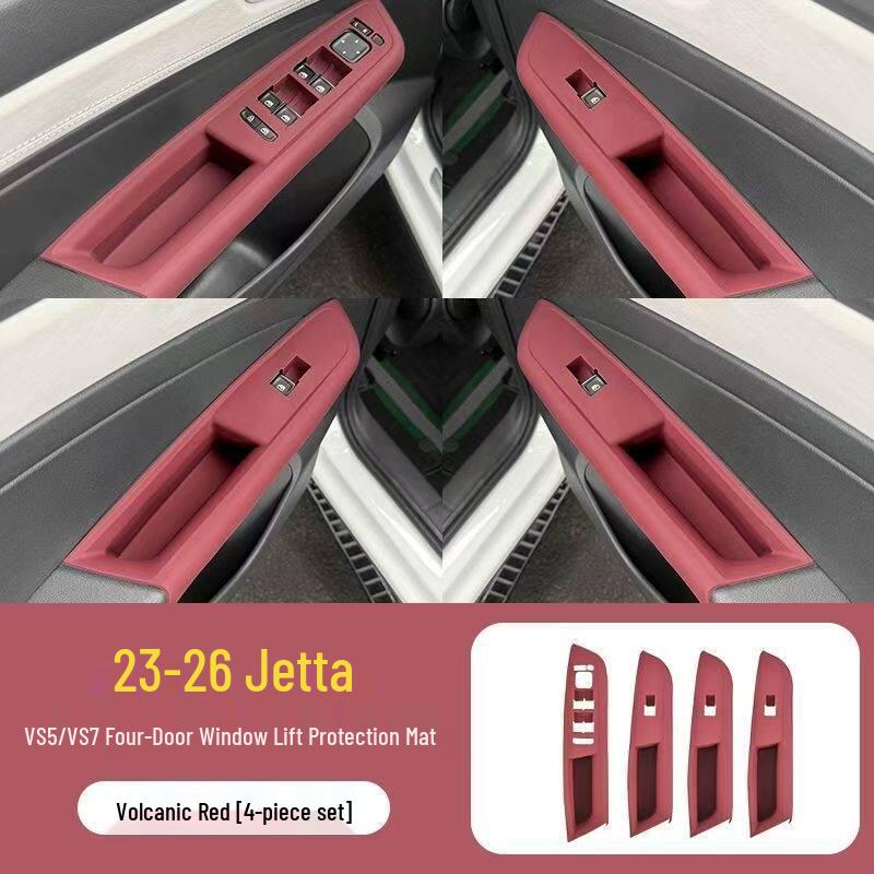 Jetta VS8 Center Console Silicone Protective Pad & Wireless Charging Mat