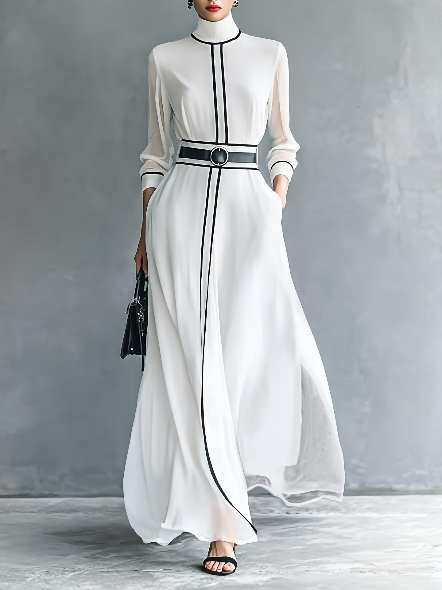 European and American winter French elegant