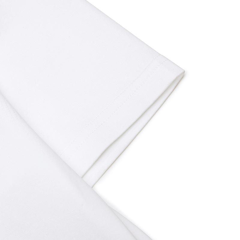 Fila White Series Simple Casual Solid Color Breathable T-Shirt Men Tops F11M513102F-WT