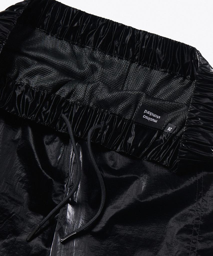 MUSINSA STANDARD WOMAN Women'S Shiny Banding Shorts [Black]
