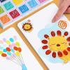 Portable Finger Painting & Coloring Book for Kids and Toddlers: Art Enlightenment Album
