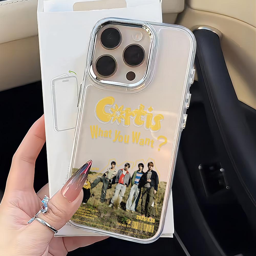 Kpop C-CORTIS Phone Case For iPhone 17 16e 16 15 14 13 12 11 Mini Pro Max X XR XSMAX 8 7 Air Plus Transparent Soft Cover