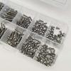 304 Stainless Steel M2 Hex Socket Cylindrical Head Screws, 660pcs Box.